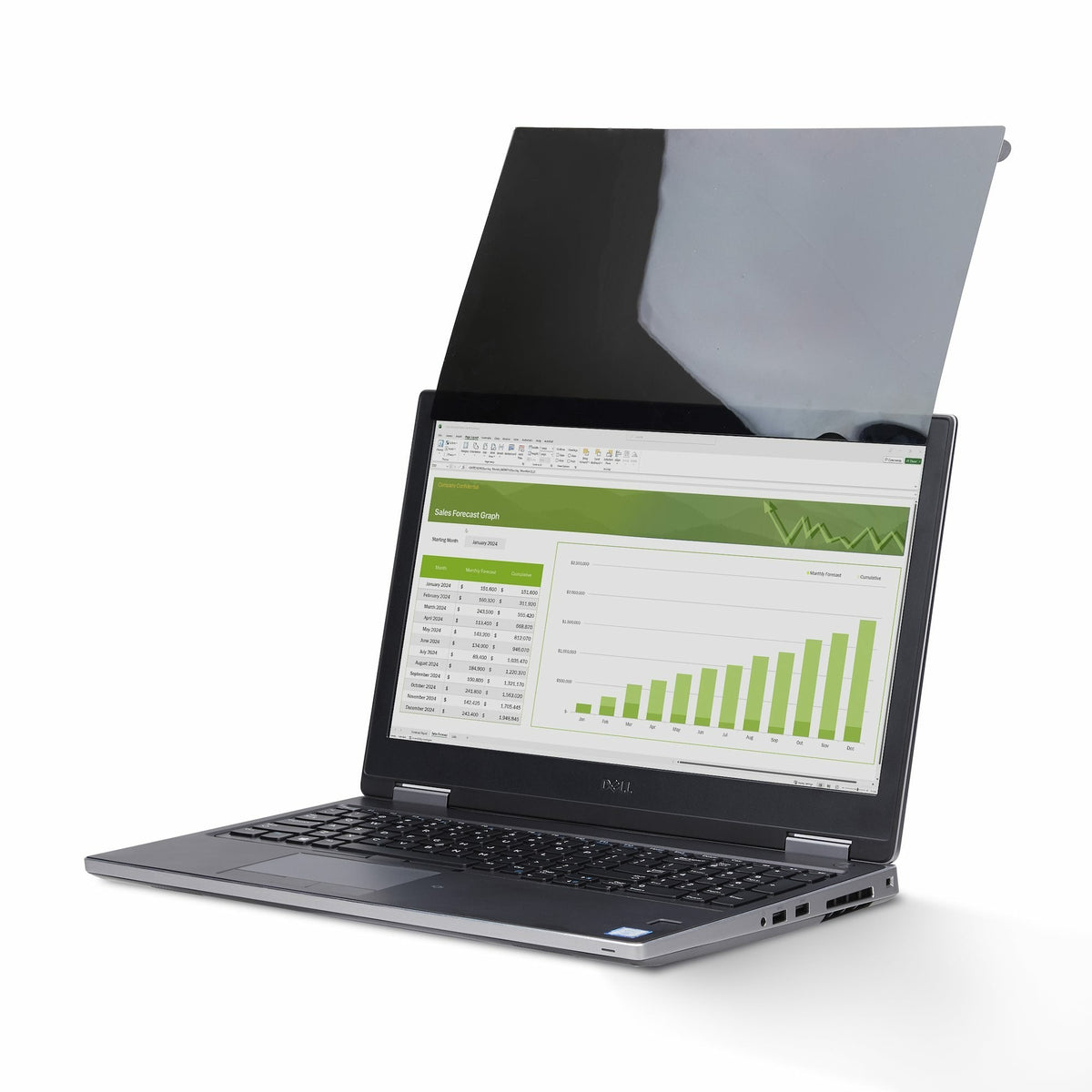 Startech.Com 12,1" 16:10 Touch Laptop Protector De Privacidad, Blickschutz, Flip-Up - Filtro De Privacidad Para Notebook (Horizontal)