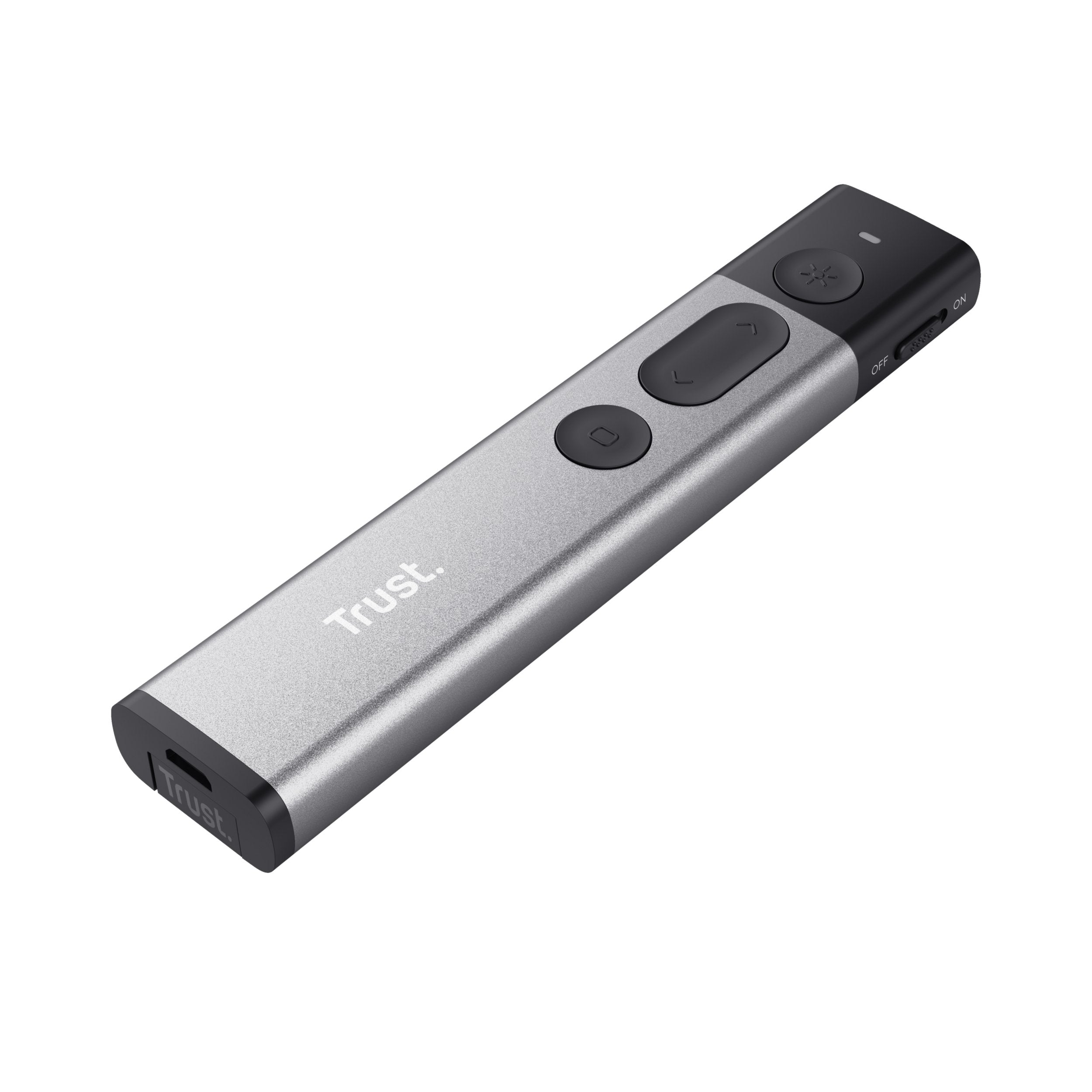 EAN 8713439233339 - Trust Kazun apuntador inalámbricos RF Aluminio, Negro imagen 2