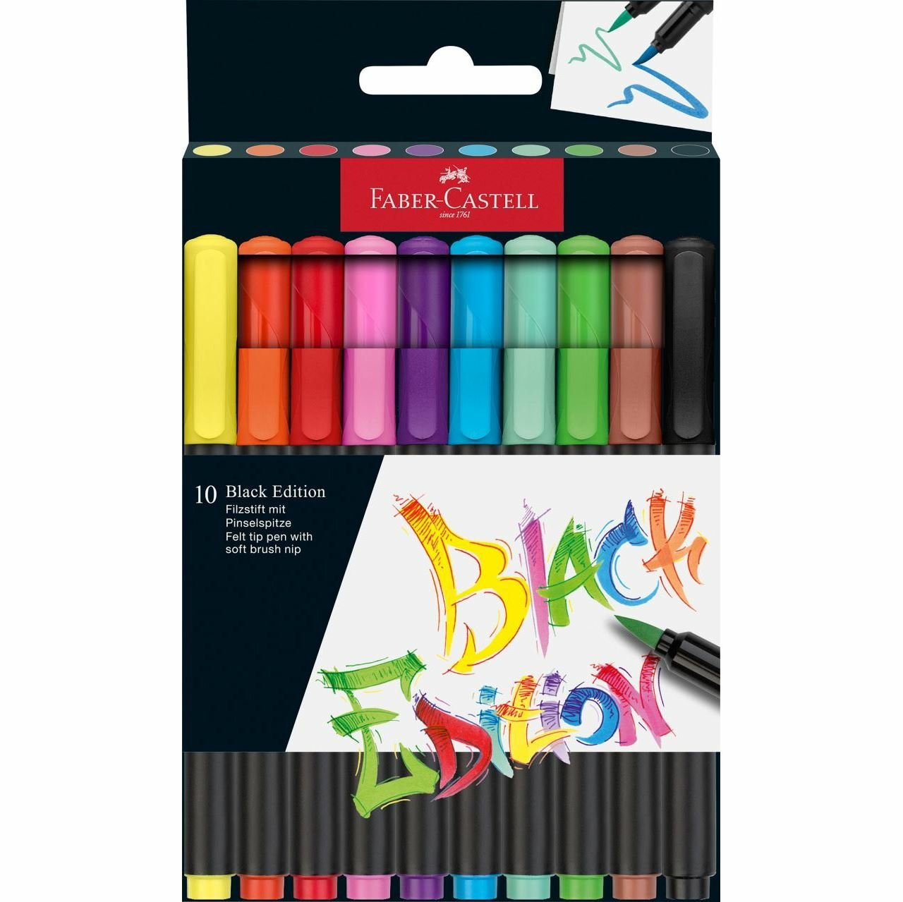 Rotul Edicion Black P Pincel 10