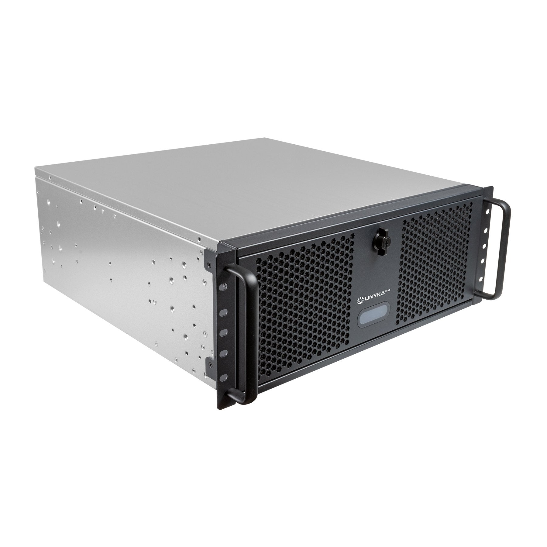 Unykach Uk4339v Caja Rack 4u 19" - Tamaños De Disco Soportados 3.5", 2.5" - Filtro Antipolvo - Usb-A 3.0, Usb-C - 2