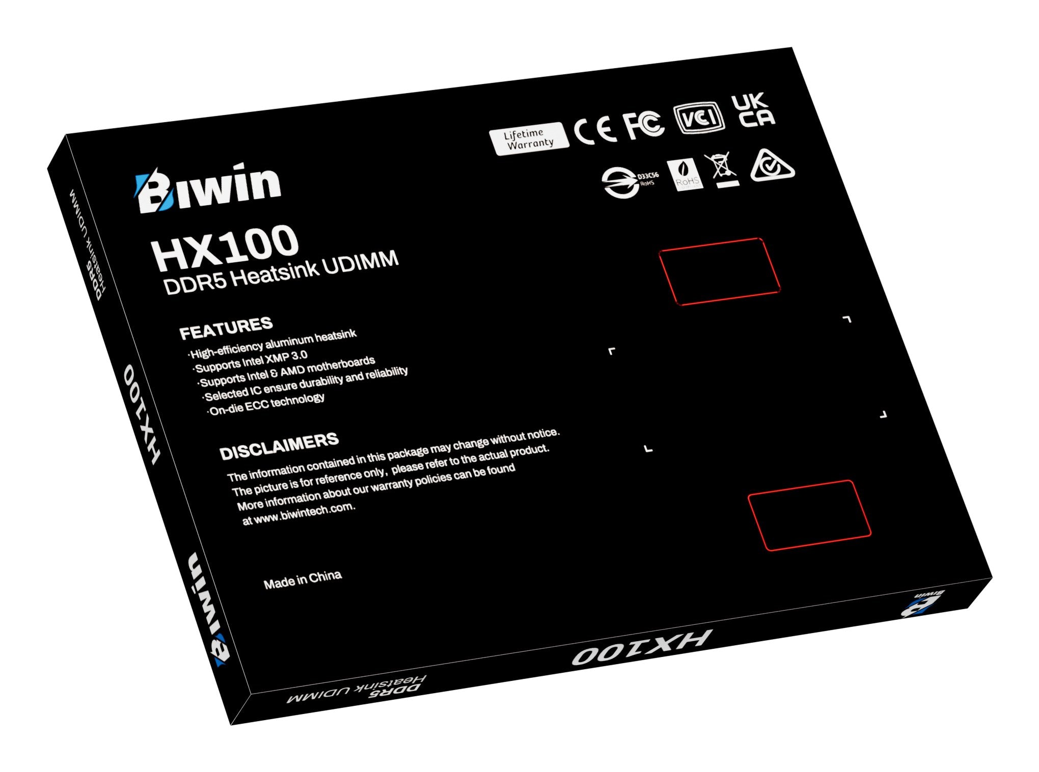 EAN 6955914622180 - Biwin HX100 módulo de memoria 32 GB 2 x 16 GB DDR5 6000 MT/s 288-pin DIMM imagen 15