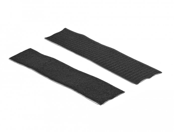 Delock Cinta De Velcro Autoadhesiva 1 M X B 50 Mm Negro