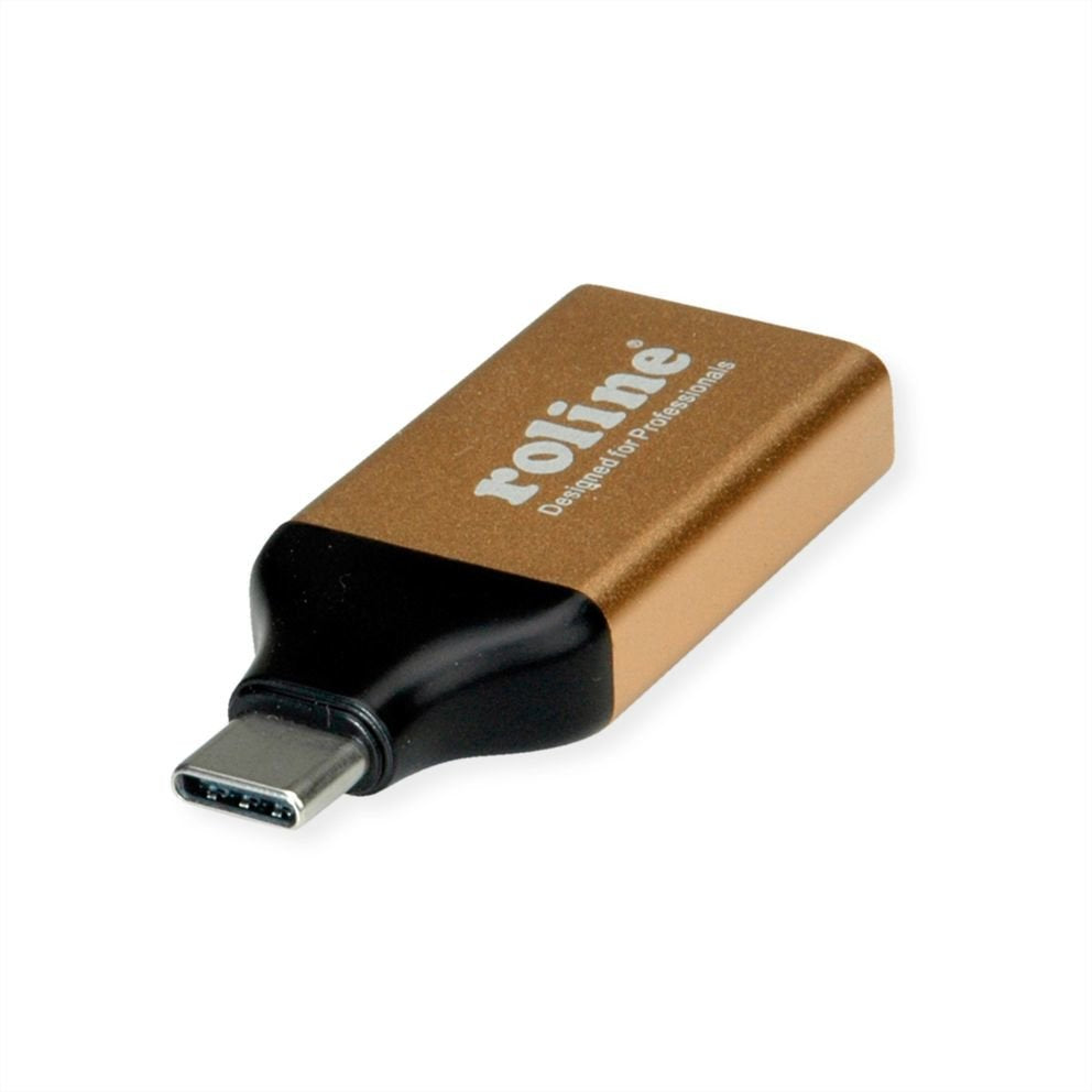EAN 7630049618800 - ROLINE 12.03.3232 Adaptador gráfico USB 4096 x 2560 Pixeles Oro imagen 4
