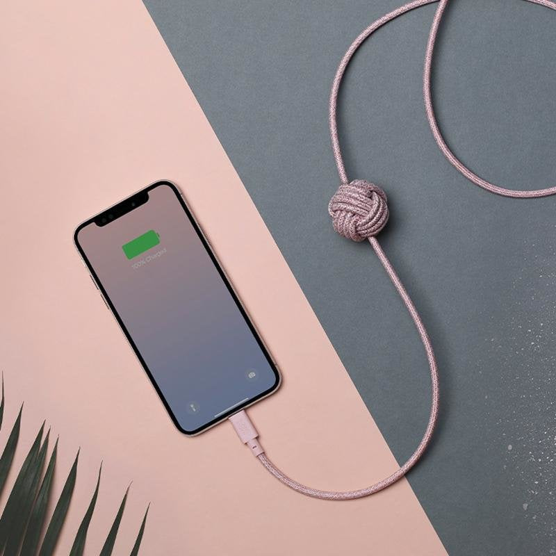 Native Union Night Cable Usb-A To Lightning 3m Rose