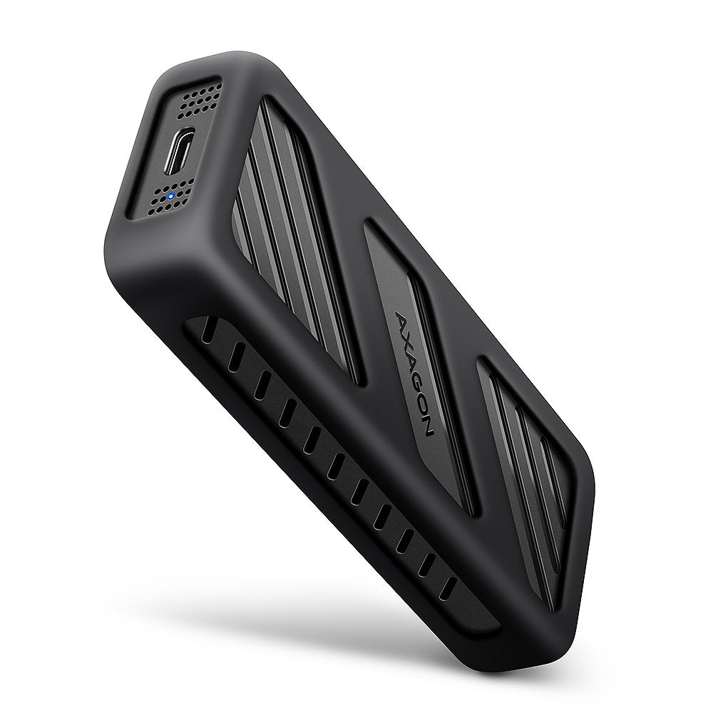 EAN 8595247908483 - Axagon EEM2-20G NVMe-SSD-Gehäuse USB-C 3.2 20 Gbps 2230 - 2280 - schwarz Caja externa para unidad de esta imagen 1