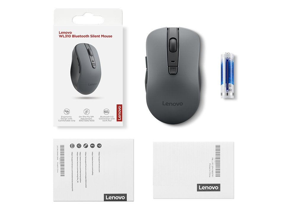Lenovo Accessories Wl310 Bluetooth Silent Mouse