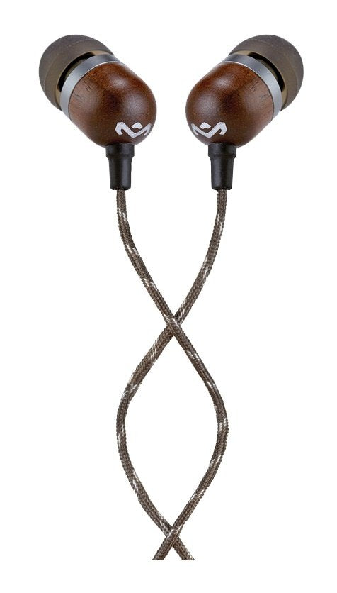 Marley Earbuds Smile Jamaica 3.5 Mm, Signature Black, Micrã³fono Incorporado