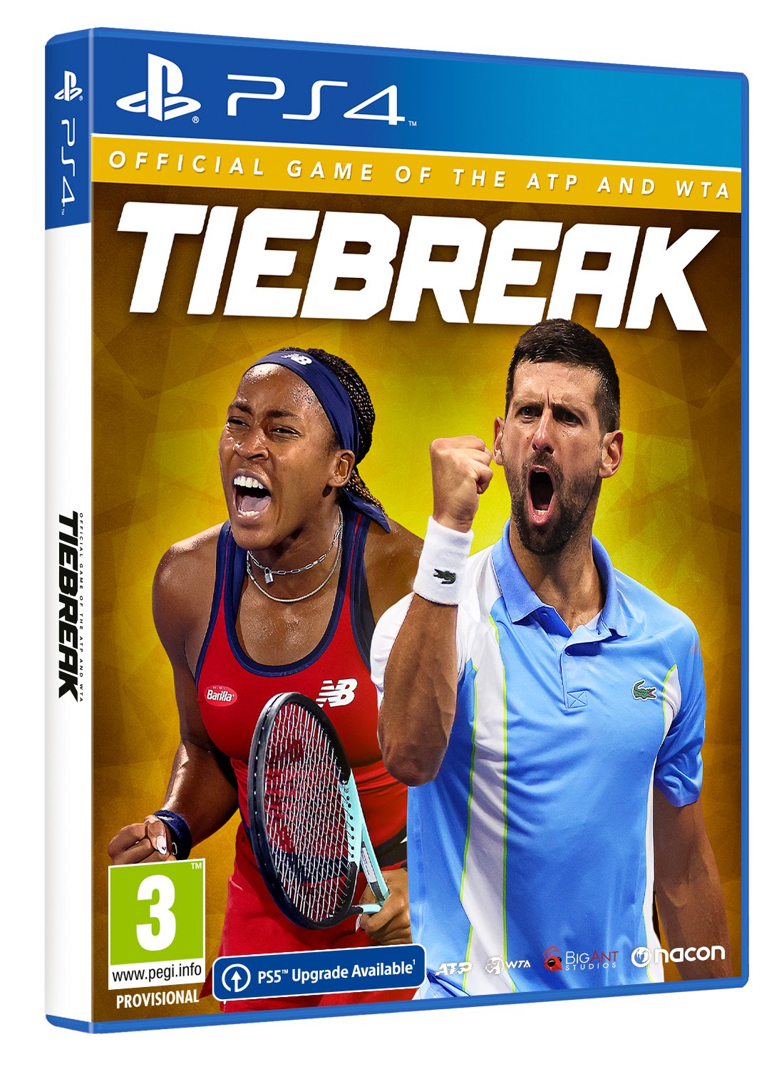 Videojuego Tiebreak Atp+Wta Ps4dvd