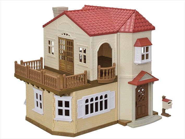 Sylvanian Families Set Country House With Rojo Roof