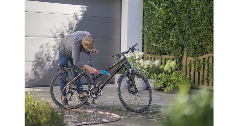 Kit De Cepillo De Limpieza De Bicicletas Y Jabón 18865-34 Gardena