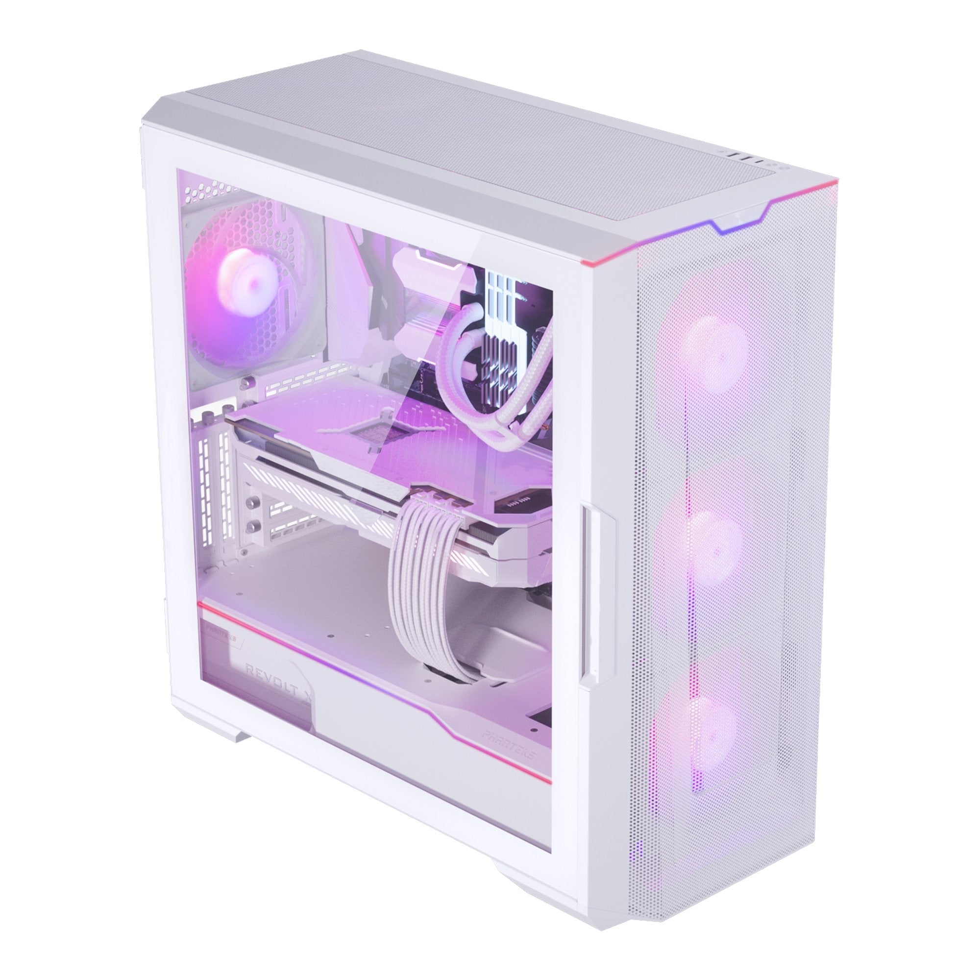 Phanteks Eclipse G500a D-Rgb Midi-Tower, Temperojo Glass - Matt Blanco