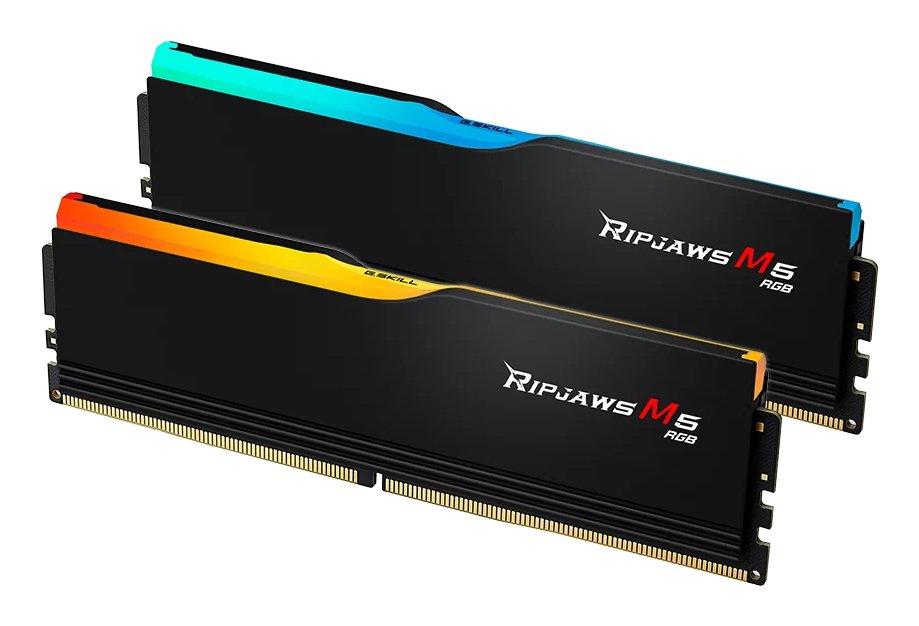 Memoria G.Skill D5 32gb 6000-36 Ripjaws M5 Rgb Bk K2 Gsk F5-6000j3648d16gx2-Rm5rk, Ripjaws M5 Rgb, Intel Xmp F5-6000j3648d16gx2-Rm5rk