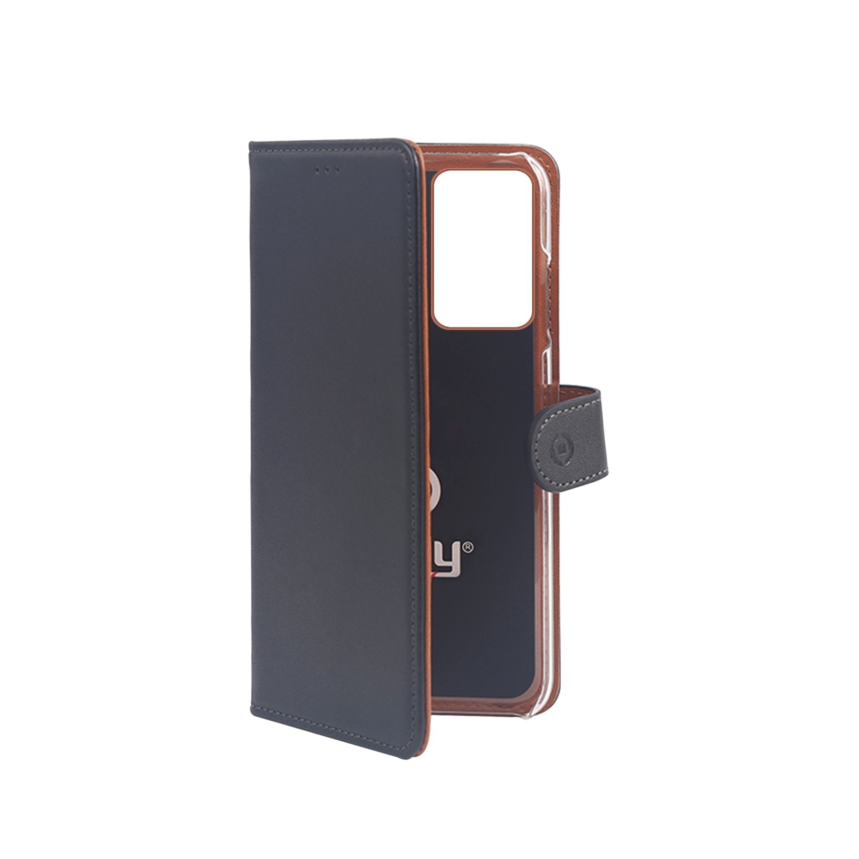 EAN 8021735756491 - Celly WALLY funda para teléfono móvil 17 cm (6.7") Funda cartera Negro imagen 1