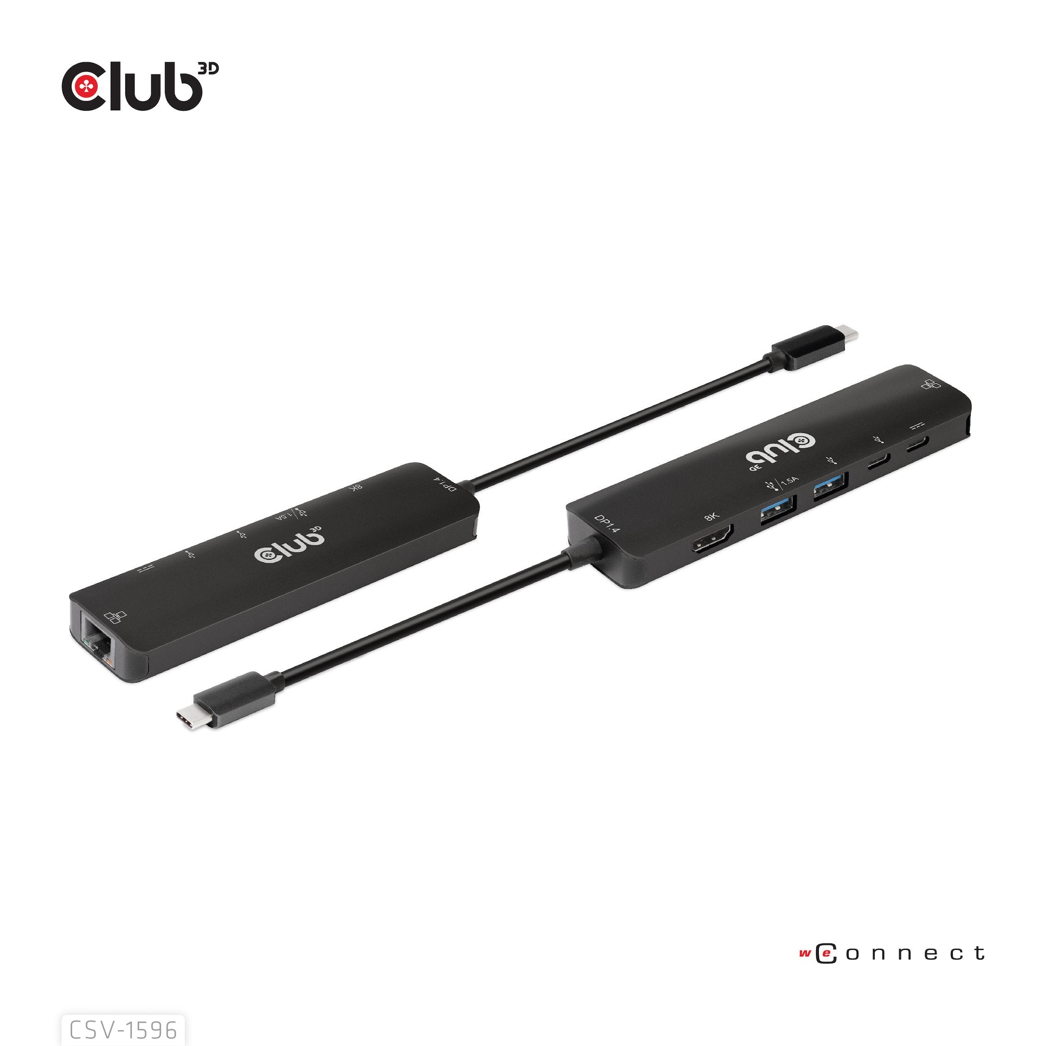 EAN 8719214472344 - CLUB3D CSV-1596 base para portátil y replicador de puertos USB 3.2 Gen 1 (3.1 Gen 1) Type-C Negro imagen 5