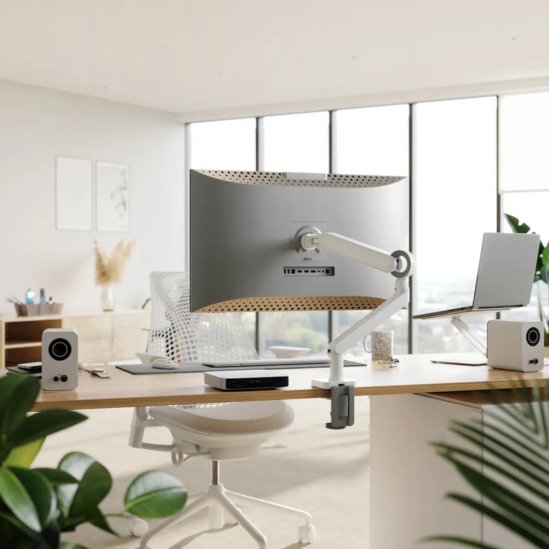 EAN 9350784029119 - ALOGIC C32GMA1 soporte para monitor 88,9 cm (35") Escritorio Blanco imagen 3