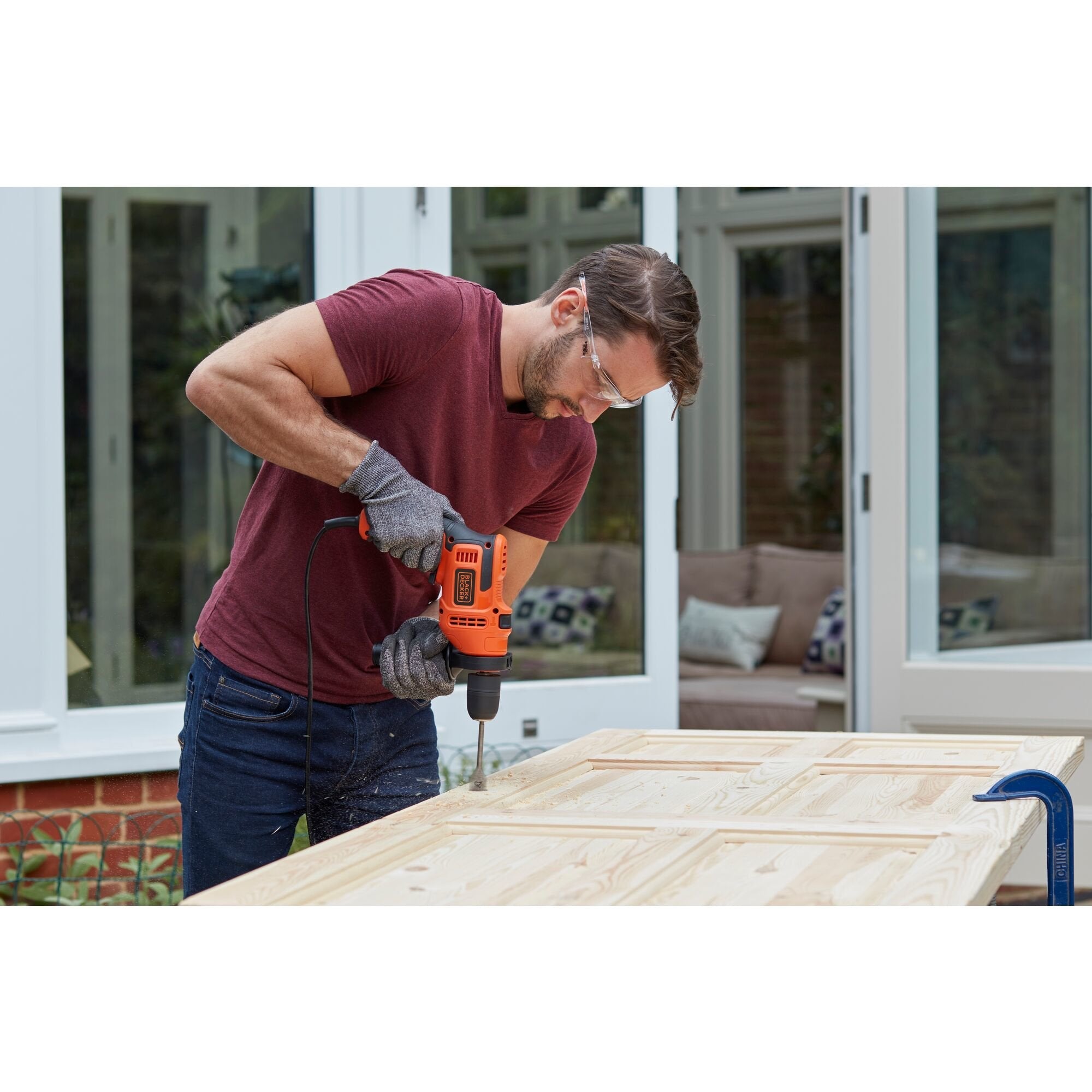 Taladro Percutor 500w Beh200-Qs Black+Decker