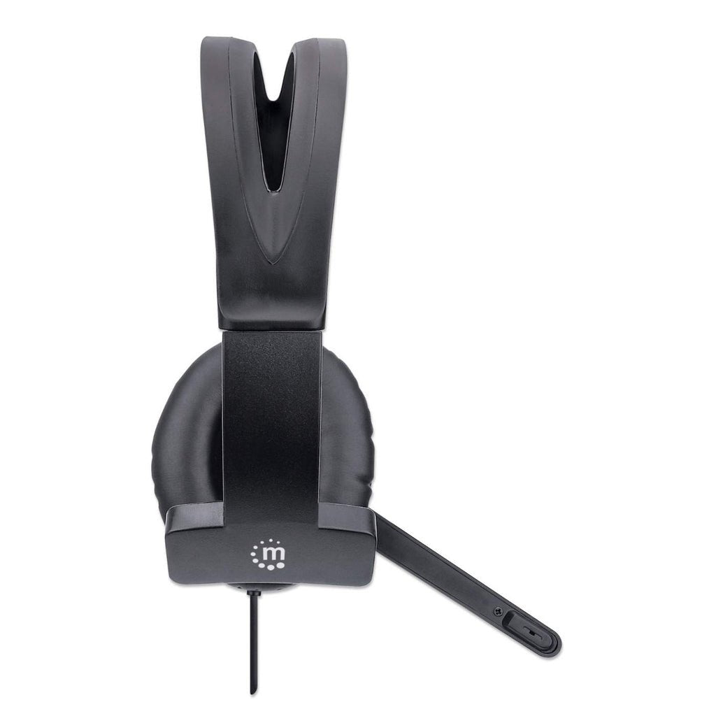 EAN 0766623179874 - Manhattan 179874 auricular y casco Auriculares Alámbrico Diadema Oficina/Centro de llamadas USB tipo A Ne imagen 5