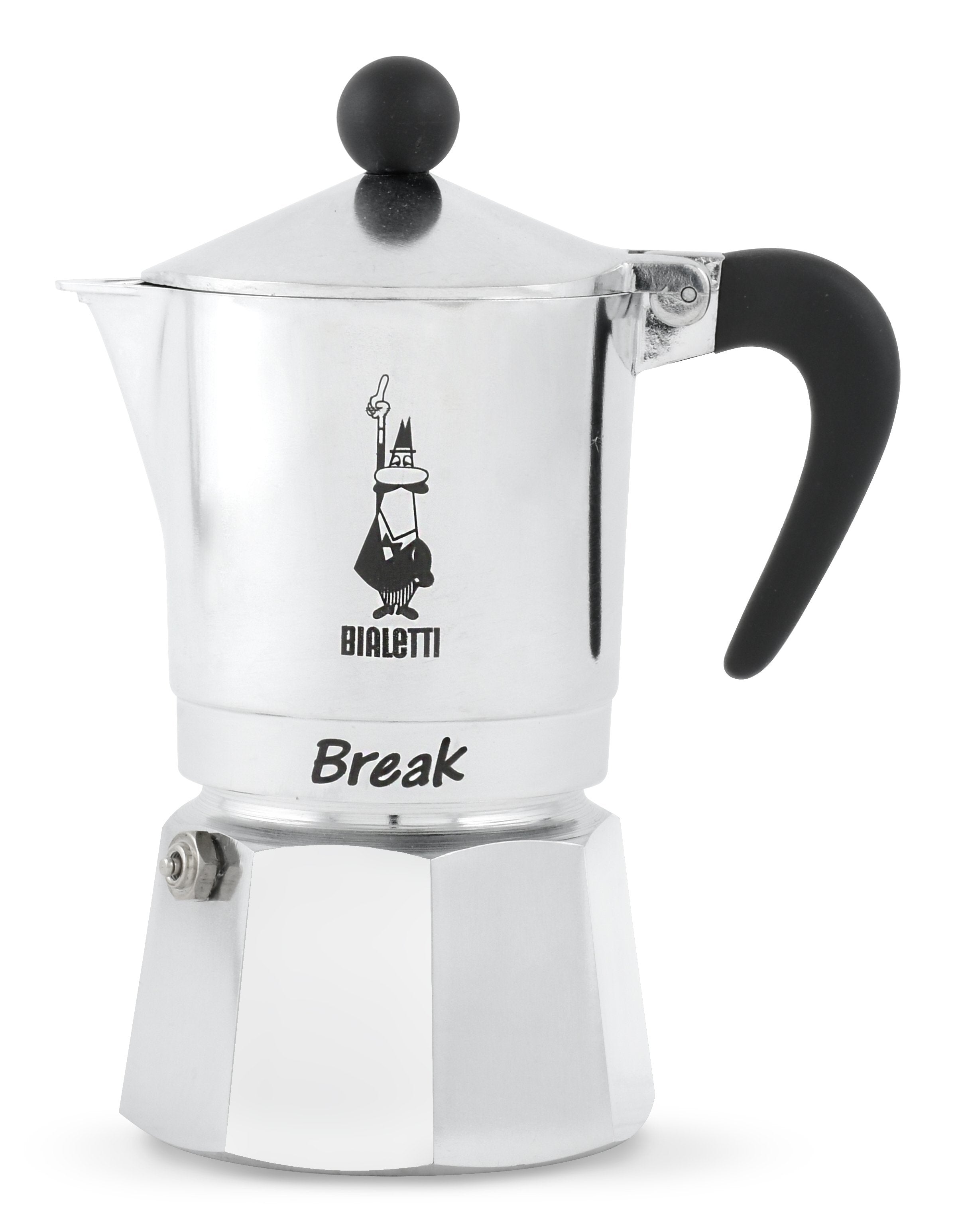 EAN 8006363007658 - Bialetti Break Cafetera italiana Plata imagen 1