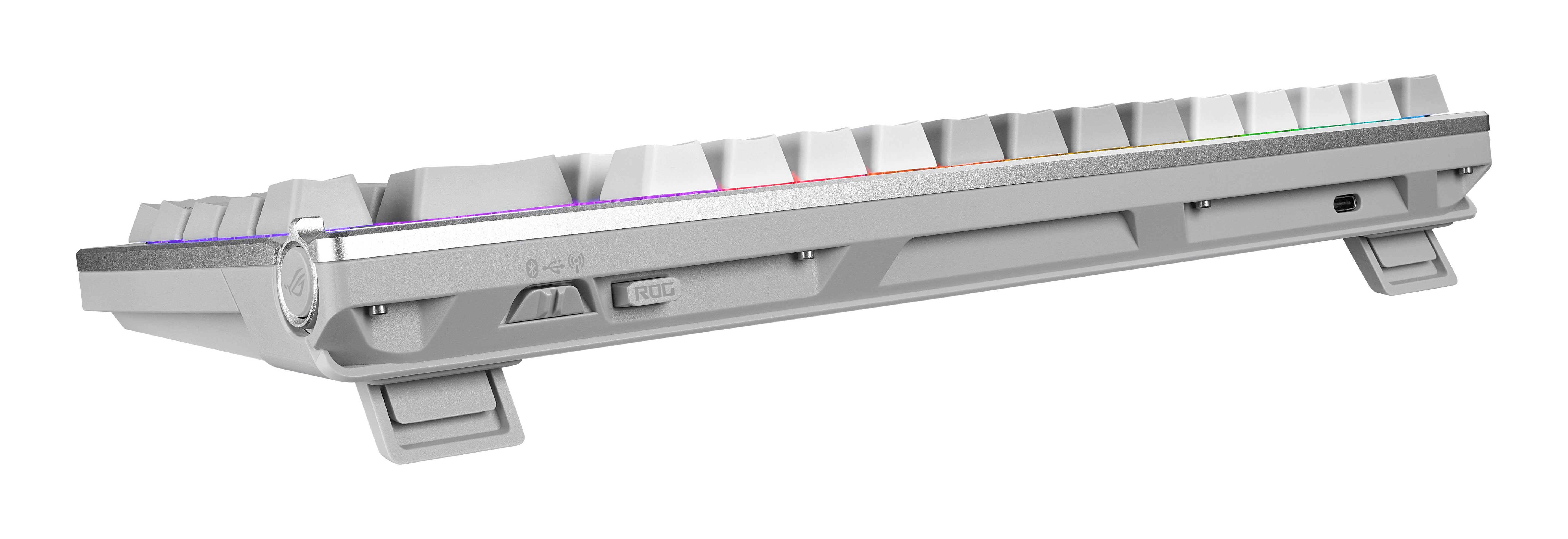 EAN 4711387209431 - ASUS ROG Azoth White teclado Juego USB + RF Wireless + Bluetooth QWERTZ Alemán Blanco imagen 5