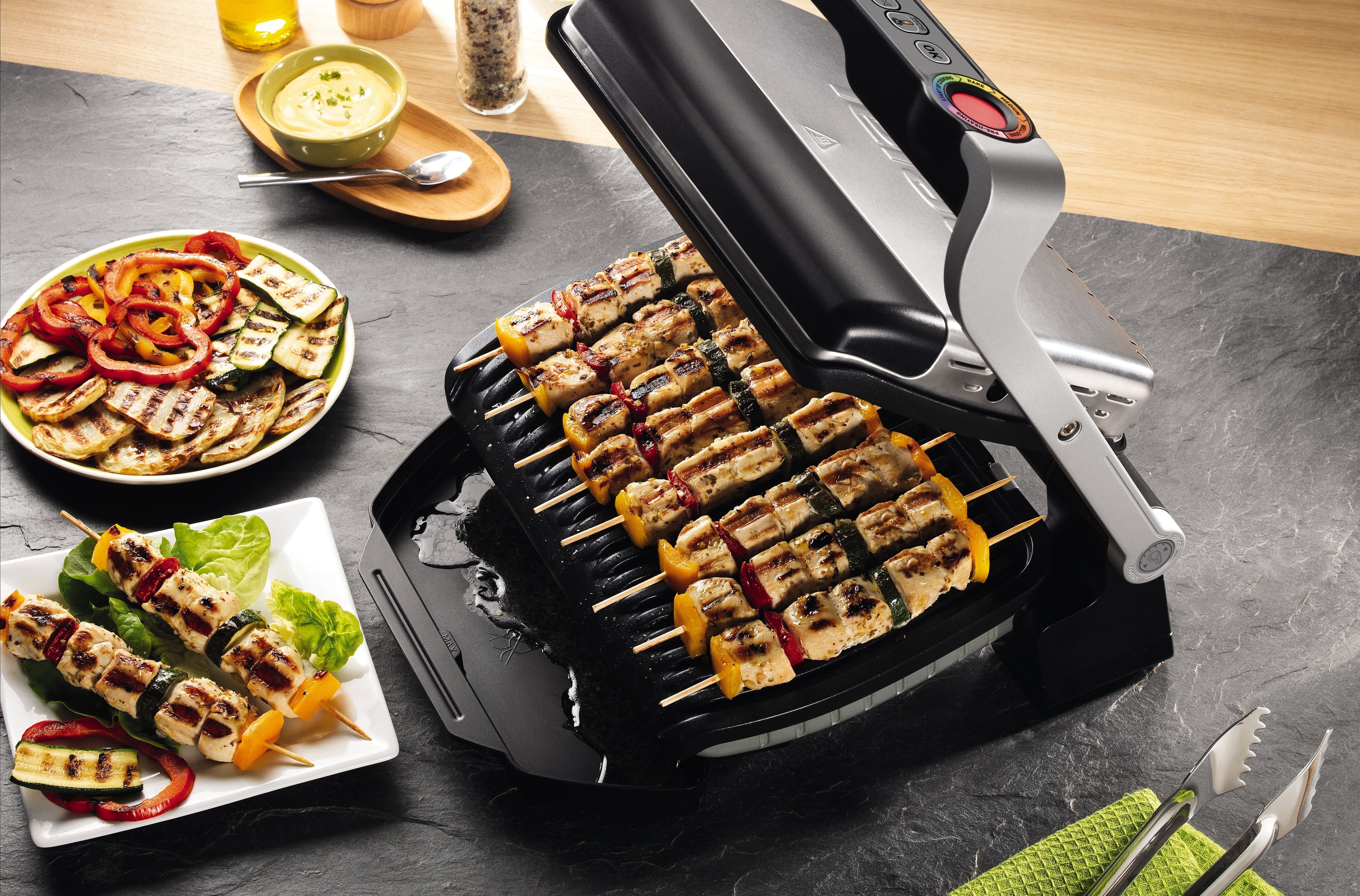 Sandwichera Tefal Gc712d12 Optigrill 2000w