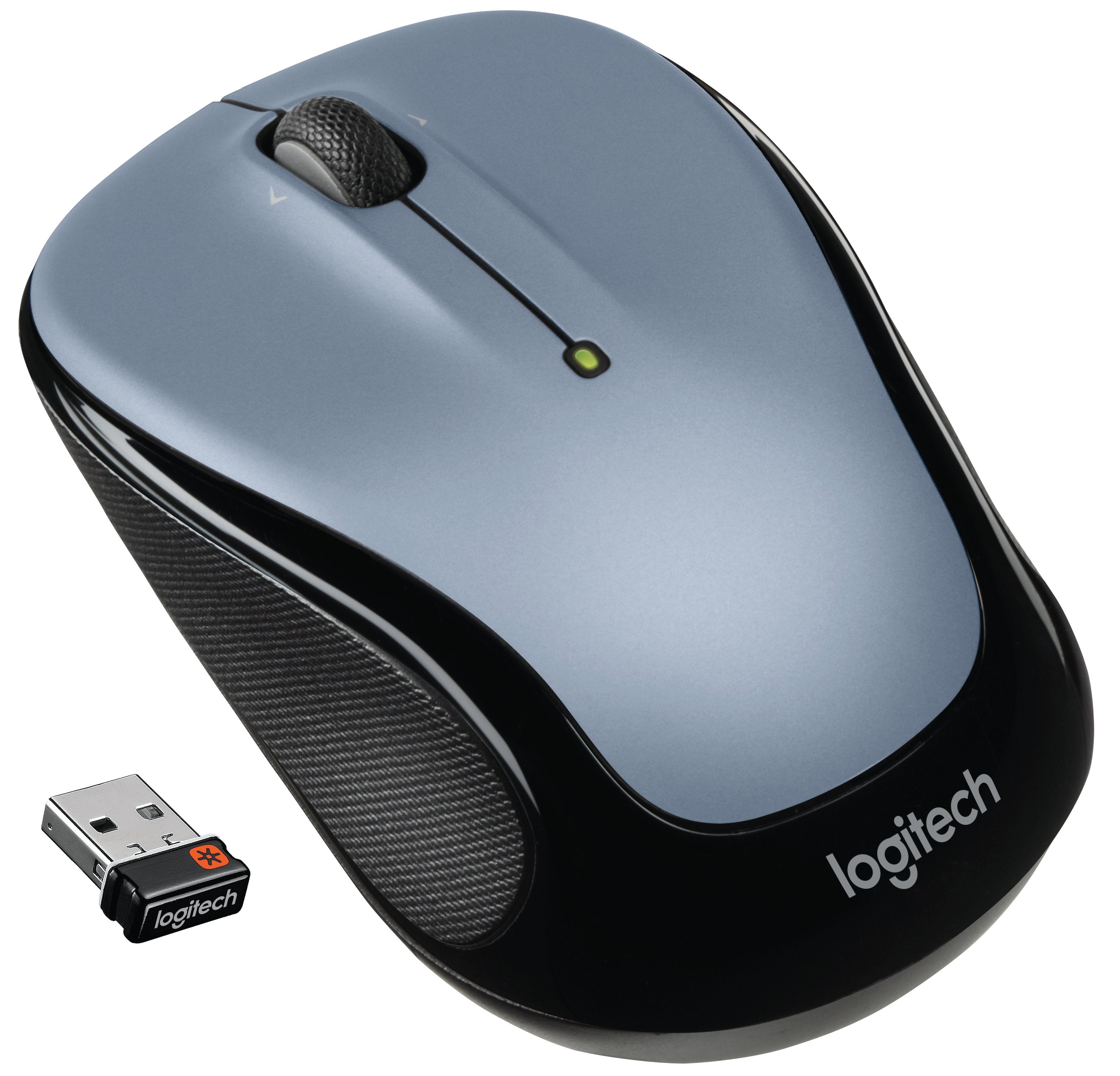 Ratón Inalámbrico Logitech M325 Dark Silver 910-002142