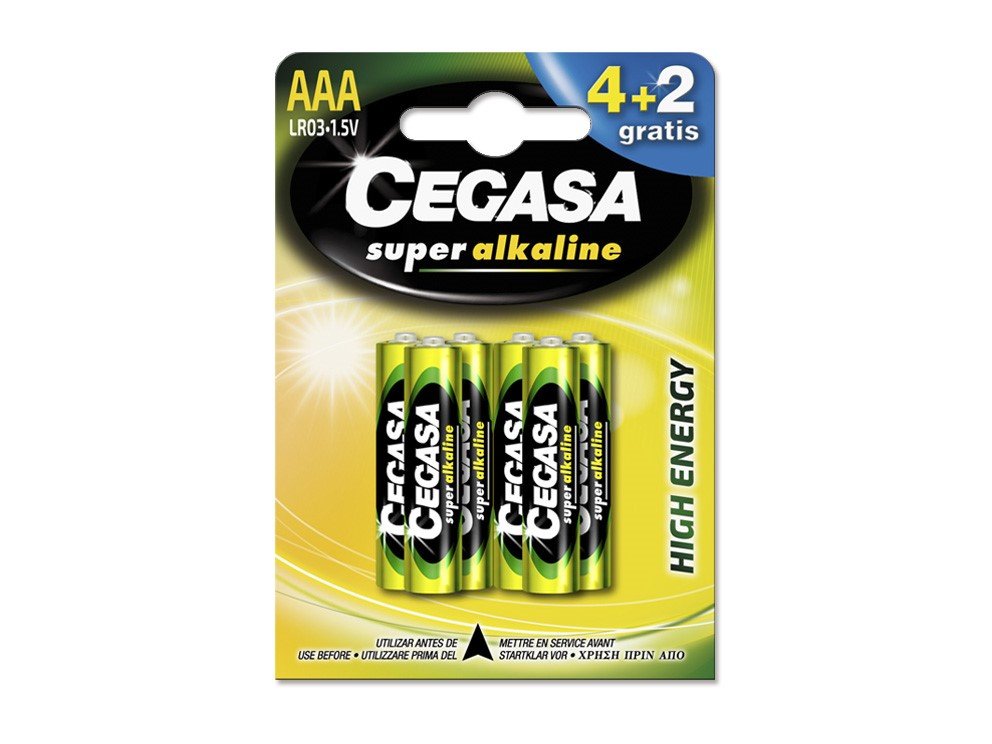 EAN 8430173258878 - Cegasa 325887 pila doméstica Batería de un solo uso AAA Alcalino imagen 1