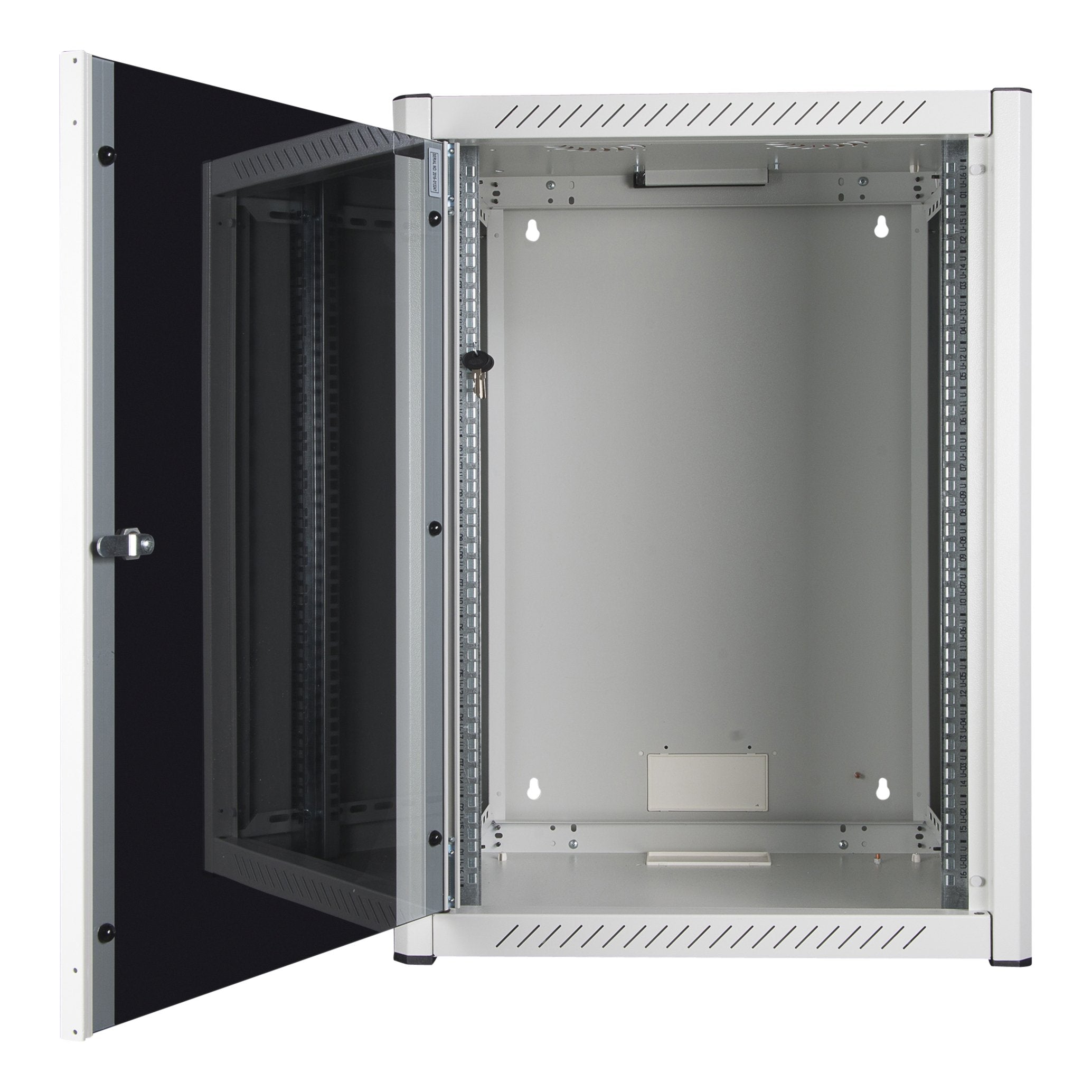 19'' 16u Rack Wall Mount Pro 600 X 560 X 823mm - White