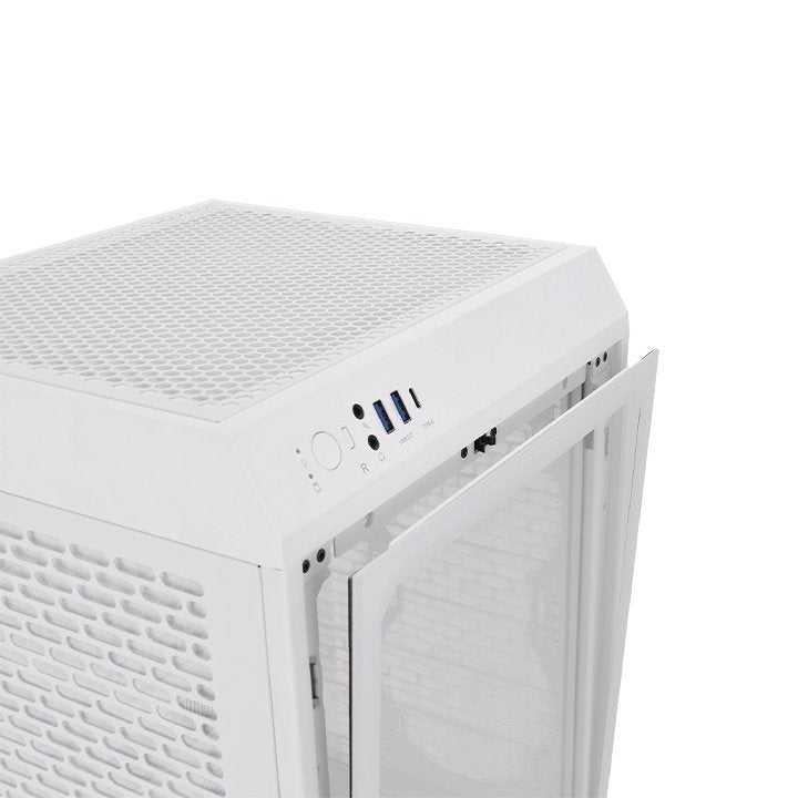 Caja Pc Thermaltake The Tower 200 Mini Tower "Snow" Blanco Retail
