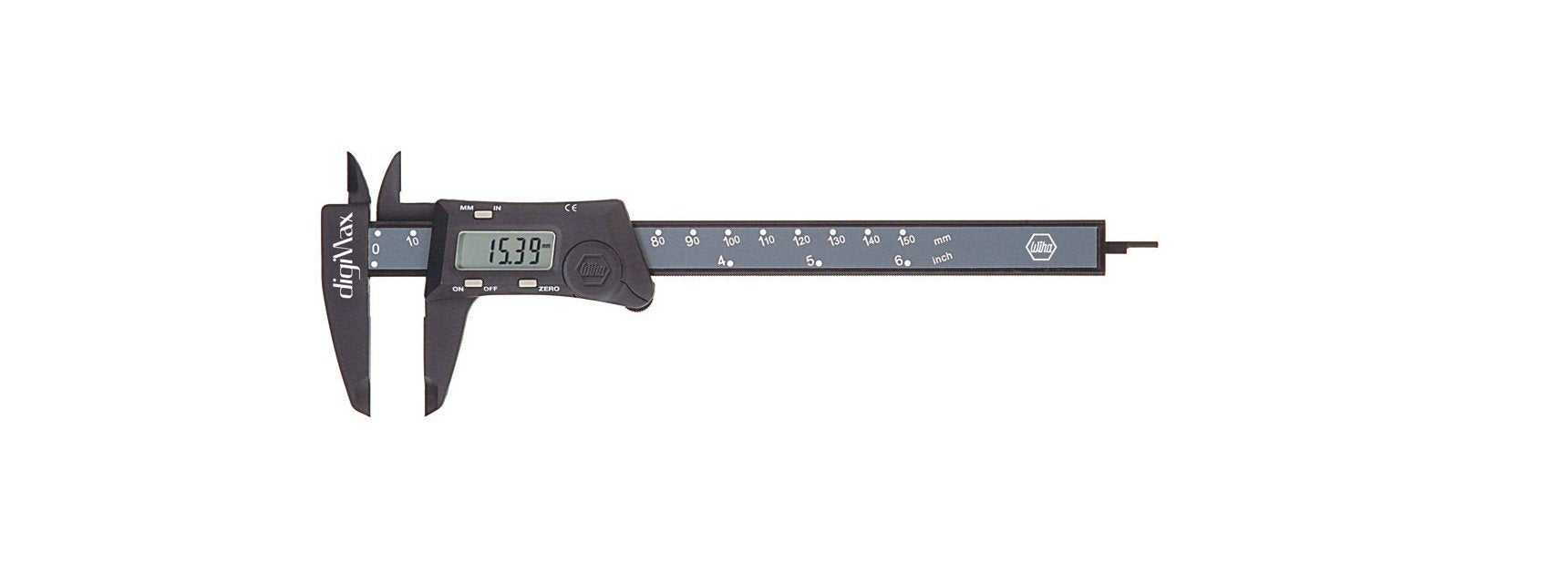 Wiha Pie De Rey Digimax Digital, Dispositivo De Medición Gris 29422