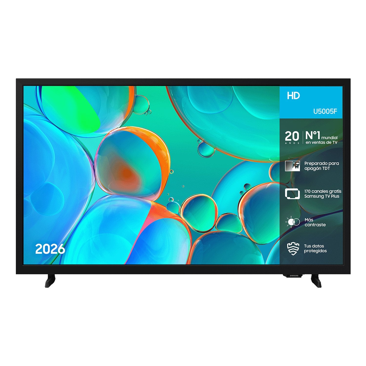 EAN 8806099054700 - Samsung TELEVISOR H5005 TU32H5005FK 32/ HD/ SMART TV/ WIFI imagen 1