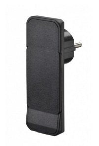 Bachmann Flat Plug Cee7 7 Schwarz, Wieder Anschliessbar, Ohne Leitung