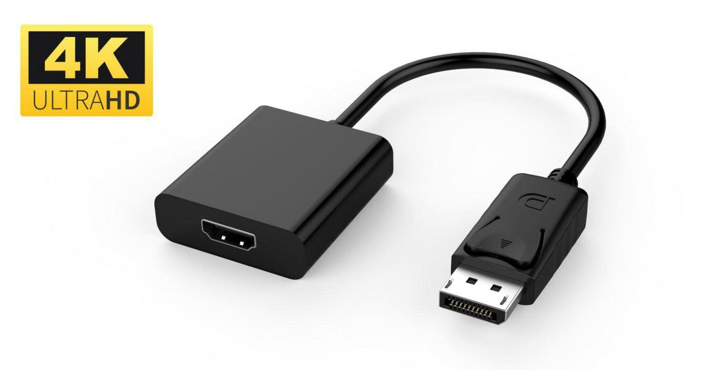 Microconnect Displayport - Hdmi M-F Negro