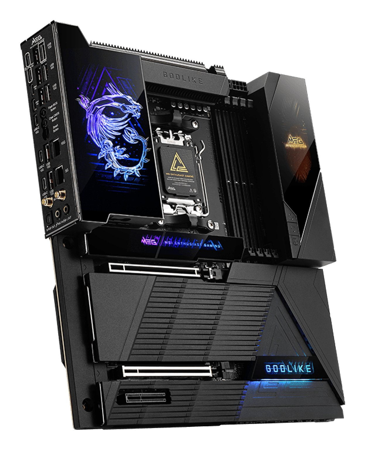 EAN 4711377276221 - MSI MEG X870E GODLIKE placa base AMD X870E Zócalo AM5 ATX extendida imagen 4