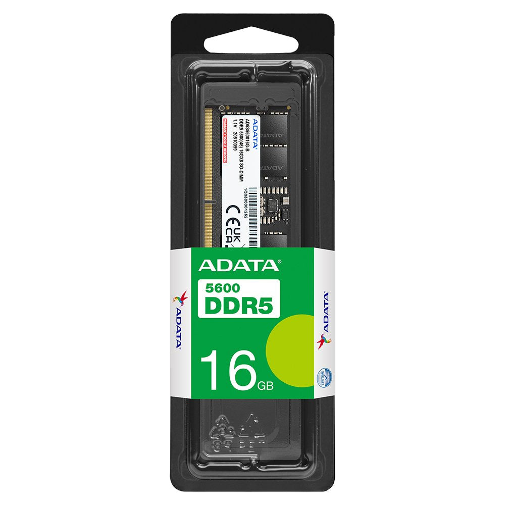 EAN 4711085941107 - ADATA Premier módulo de memoria 16 GB 1 x 16 GB DDR5 262-pin SO-DIMM ECC imagen 3