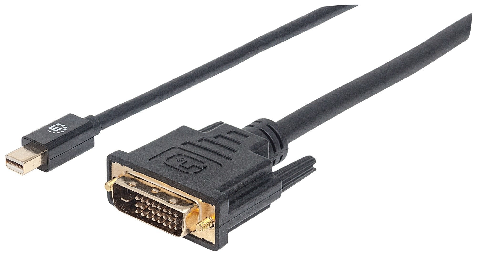 Manhattan Cable Mini Displayport 1.2a A Dvi-D 24+1 Macho, 1.8 M Negro