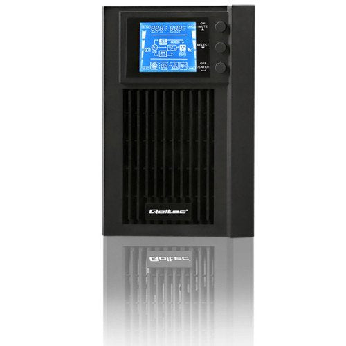 EAN 5901878530420 - Qoltec 53042 sistema de alimentación ininterrumpida (UPS) Doble conversión (en línea) 1 kVA 800 W 2 salid imagen 7