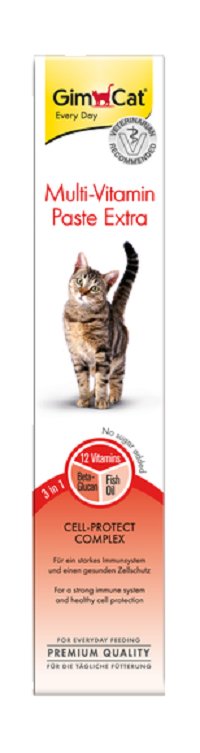 Gimcat Multi-Vitamin Paste Extra Premio Para Gatos 50g