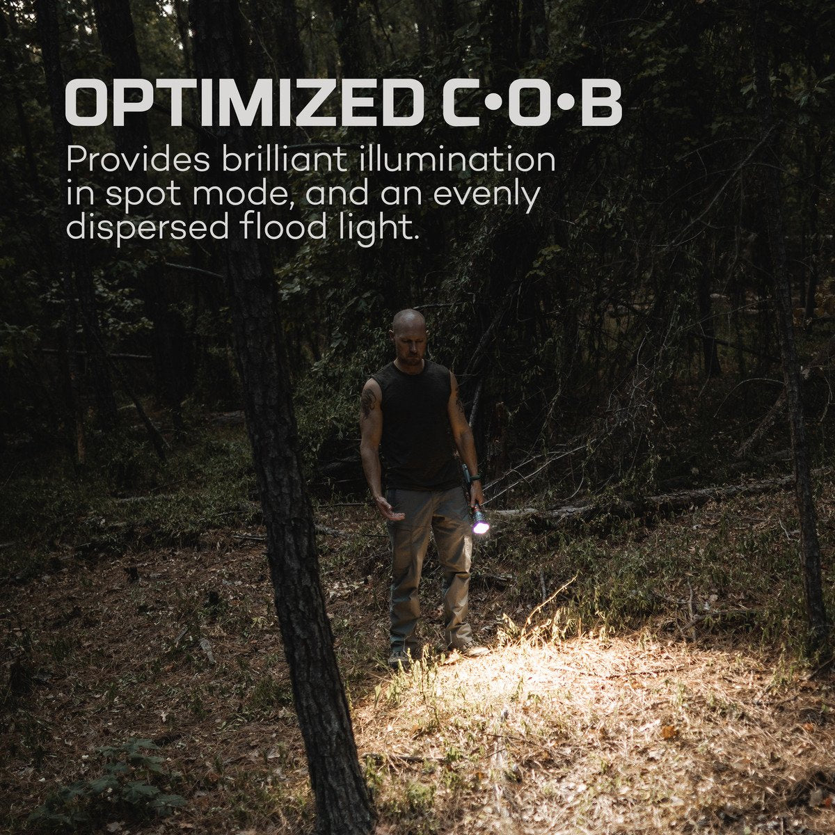 Linterna Davinci 18000. Recargable. Nebo