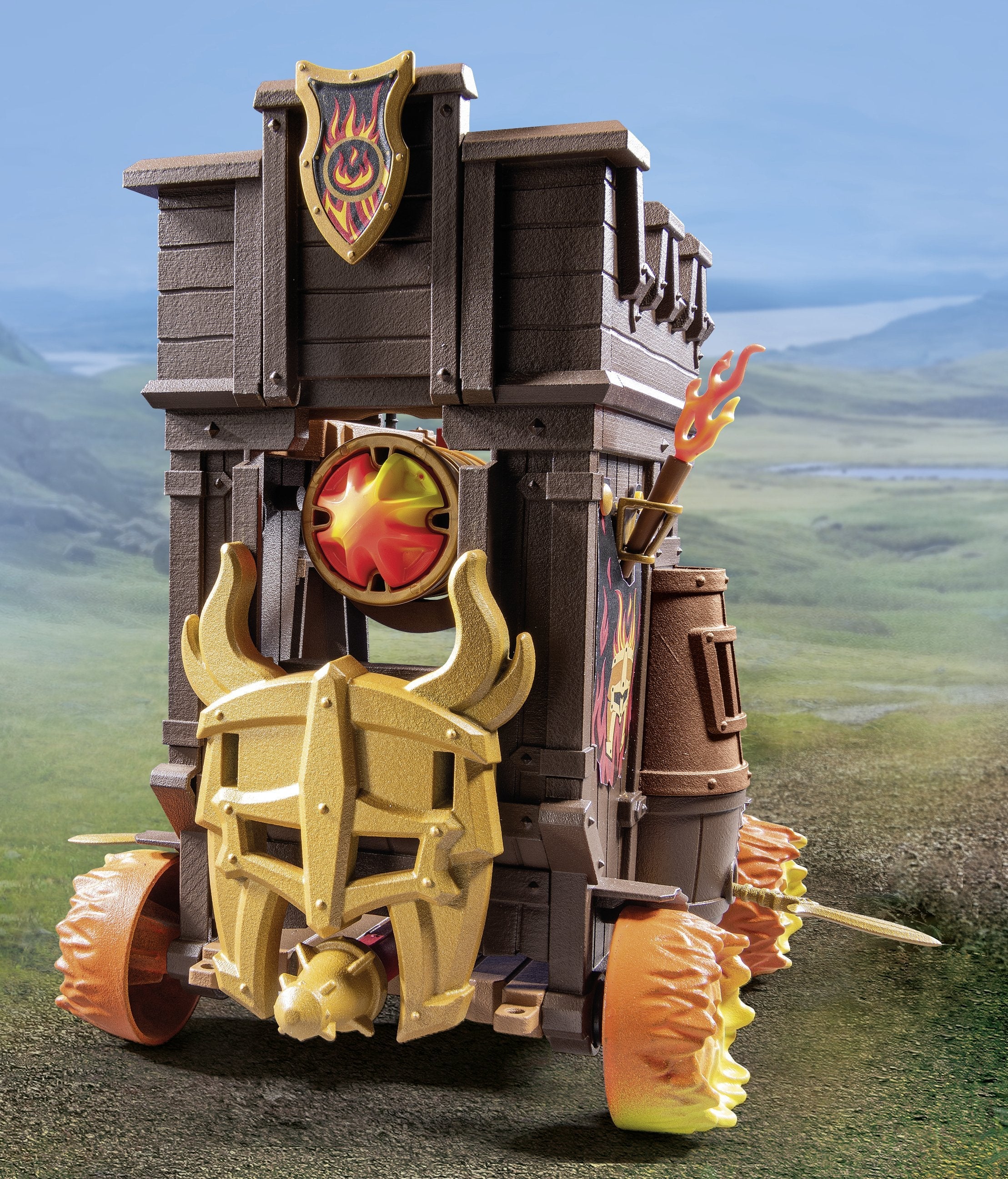 Playmobil 71643 Novelmore Coche De Ataque Con Cañón De Fuego, Juguete De Construcción 71643