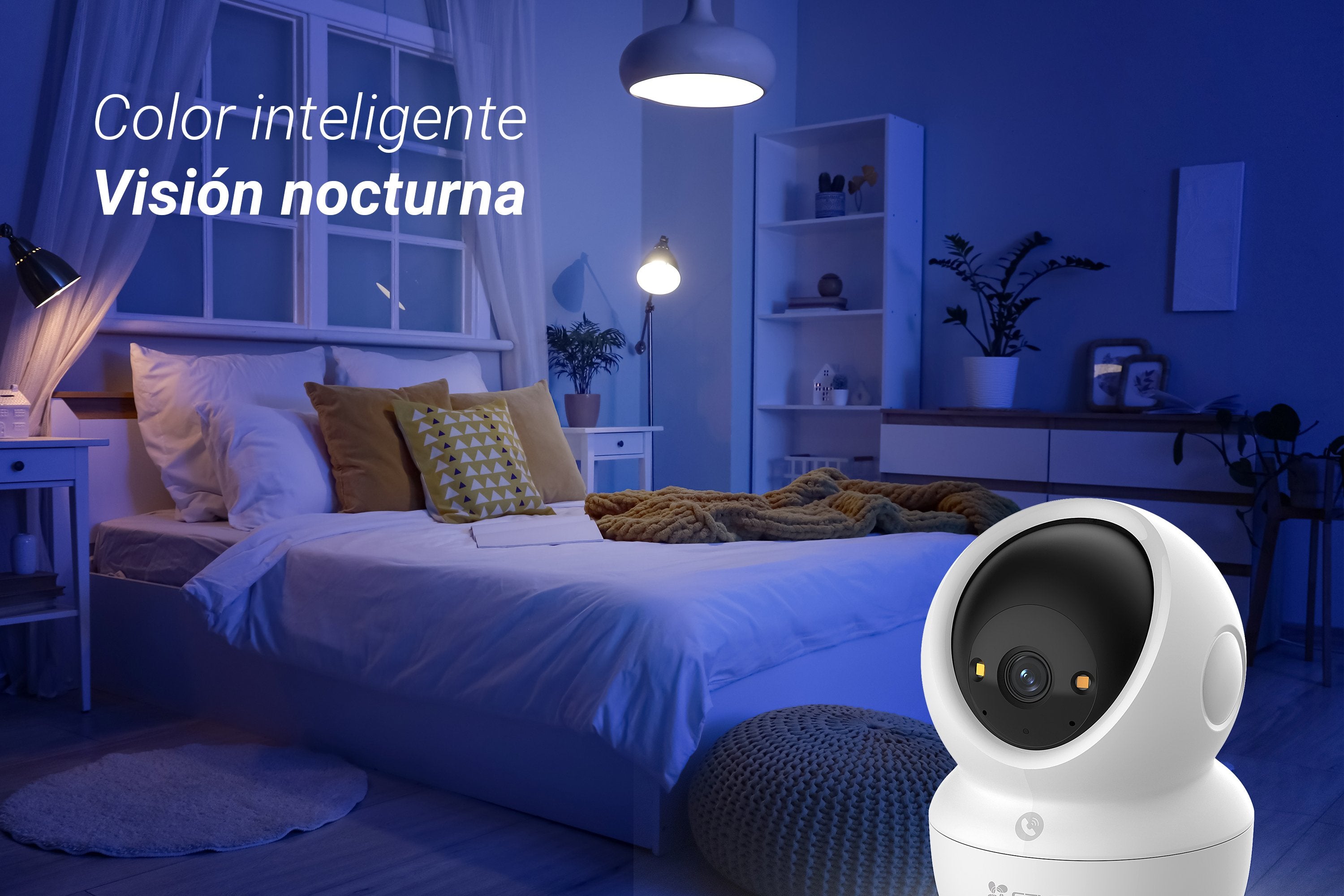 EAN 6941545642147 - EZVIZ H6c G1 3K Esférico Cámara de seguridad IP Interior 2880 x 1620 Pixeles Techo/Pared/Escritorio imagen 19