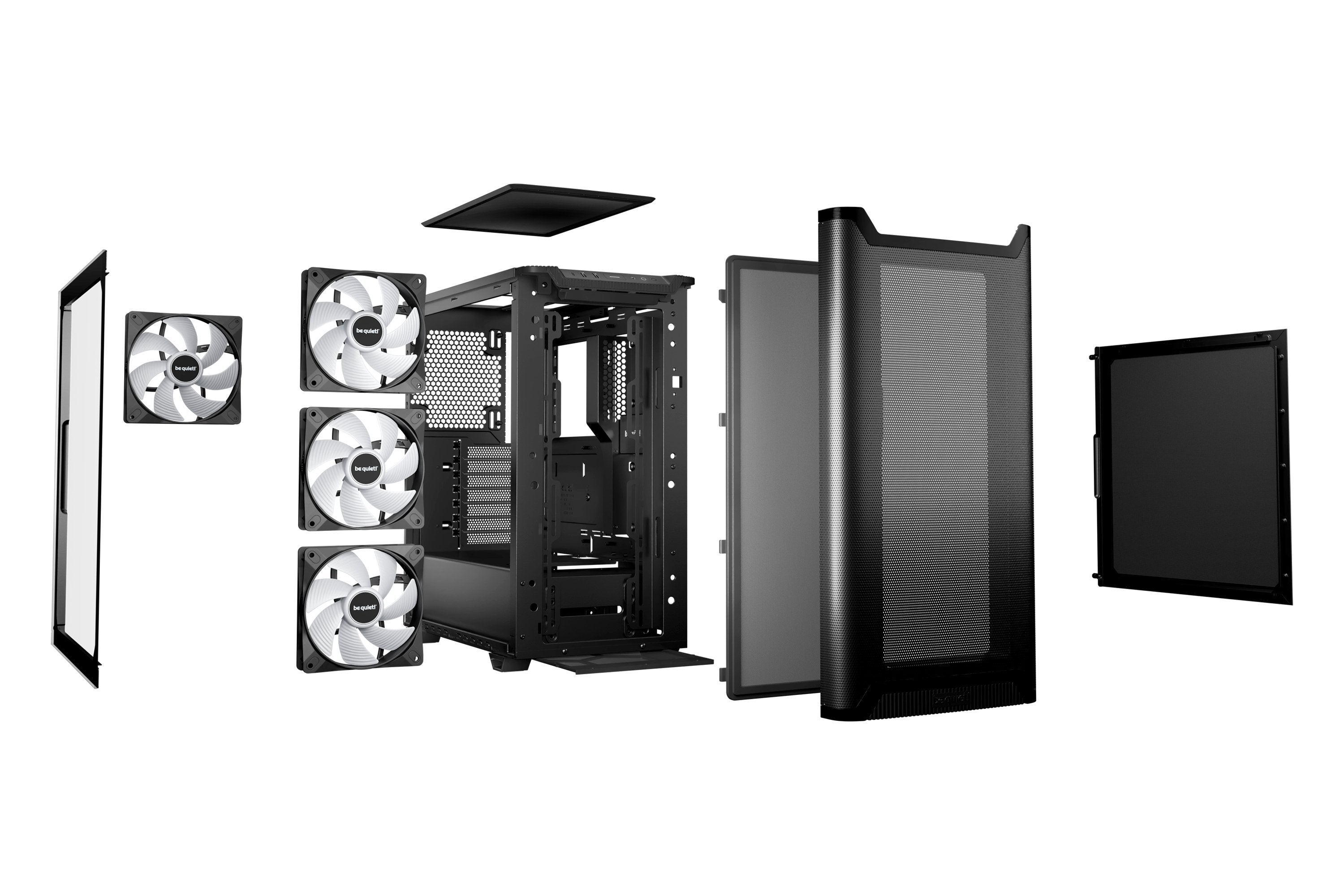EAN 4260052192832 - be quiet! Pure Base 501 DX Black Midi Tower Negro imagen 3
