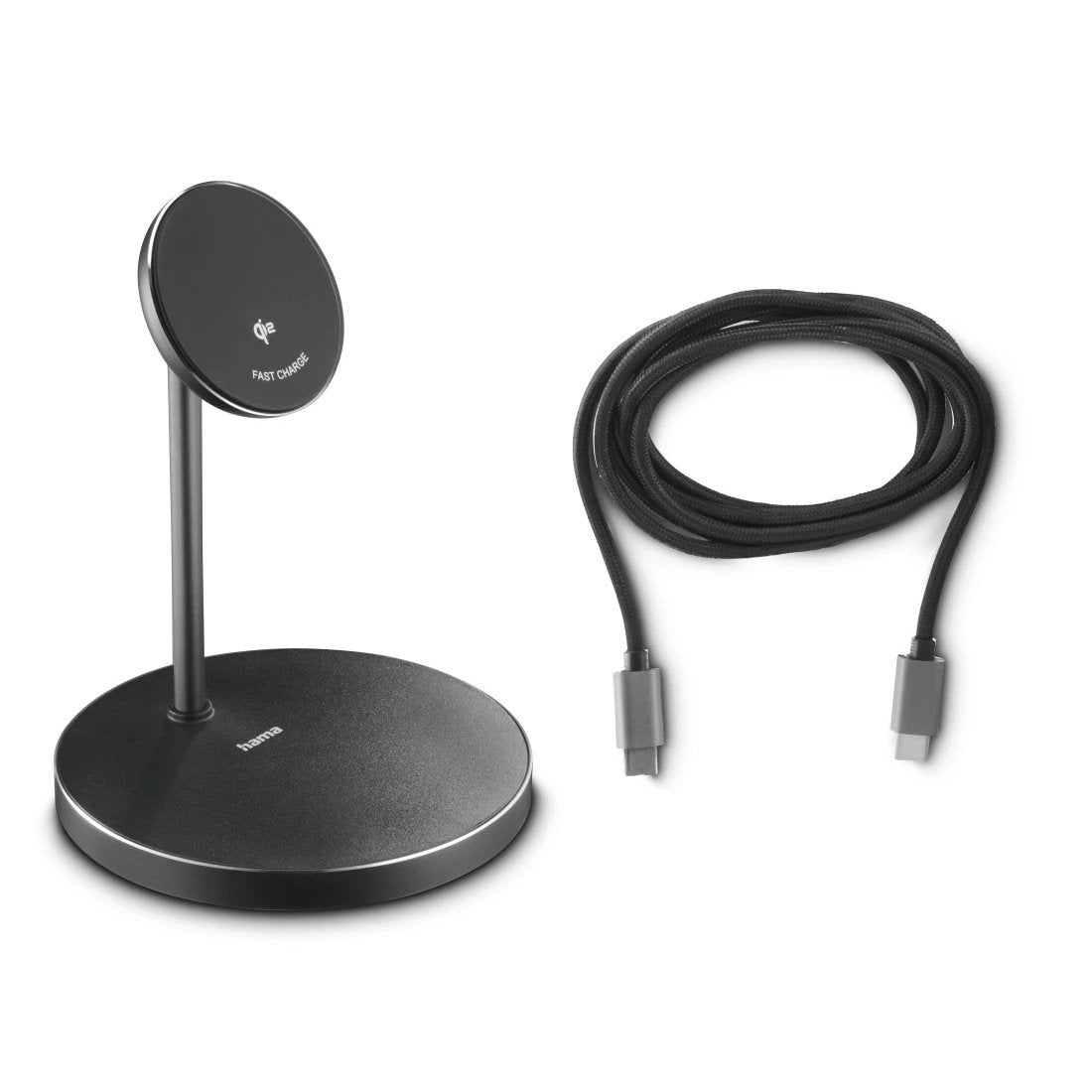 EAN 4047443536730 - Hama 00201737 cargador de dispositivo móvil Auriculares, Smartphone Negro USB Cargador inalámbrico Carga imagen 7