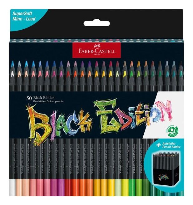 EAN 4005401164548 - Faber-Castell Black Edition Multicolor 50 pieza(s) imagen 2