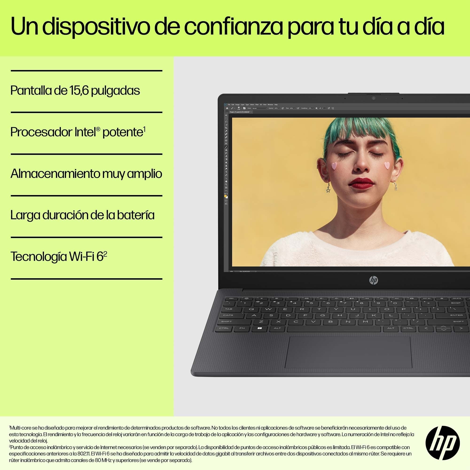 EAN 198990176154 - HP 15-fd1013ns Intel Core Ultra 7 155H Portátil 39,6 cm (15.6") Full HD 32 GB DDR5-SDRAM 1 TB SSD Wi-Fi 6  imagen 6