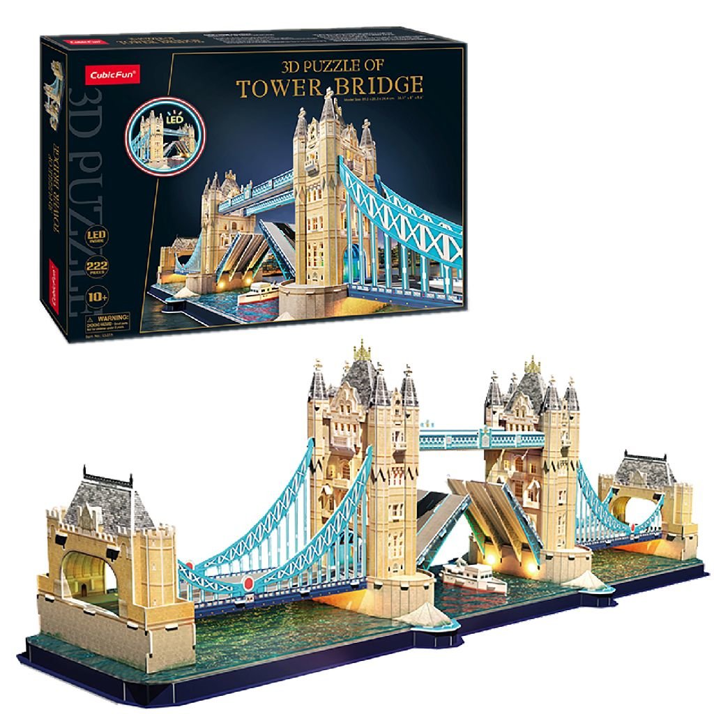 Cubic Fun 3d Tower Bridge Led L531 222 El.