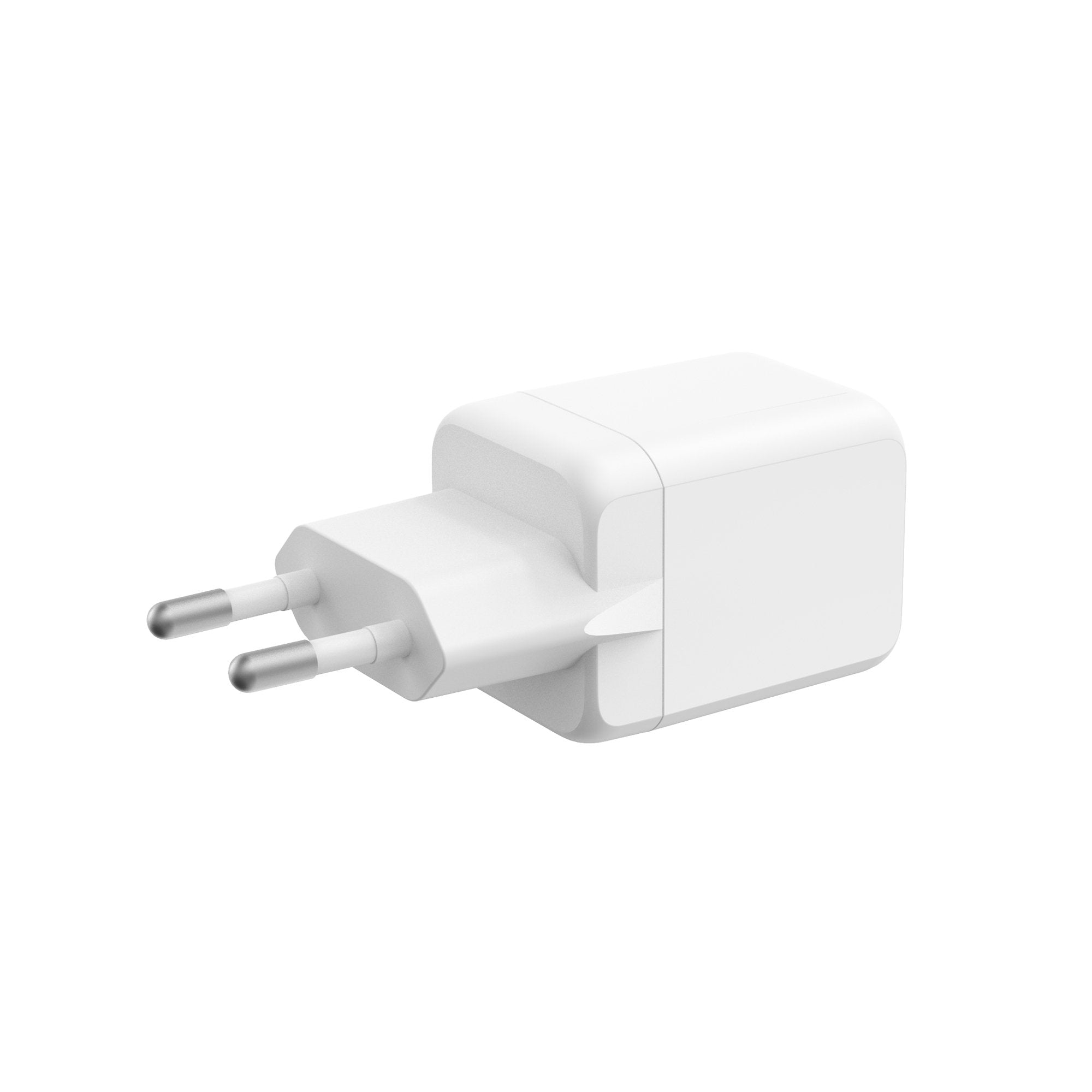 Ksix Bcd20ganacb Blanco Cargador De Red Eléctrica 1 X Usb-C + 1 X Usb-A 20w