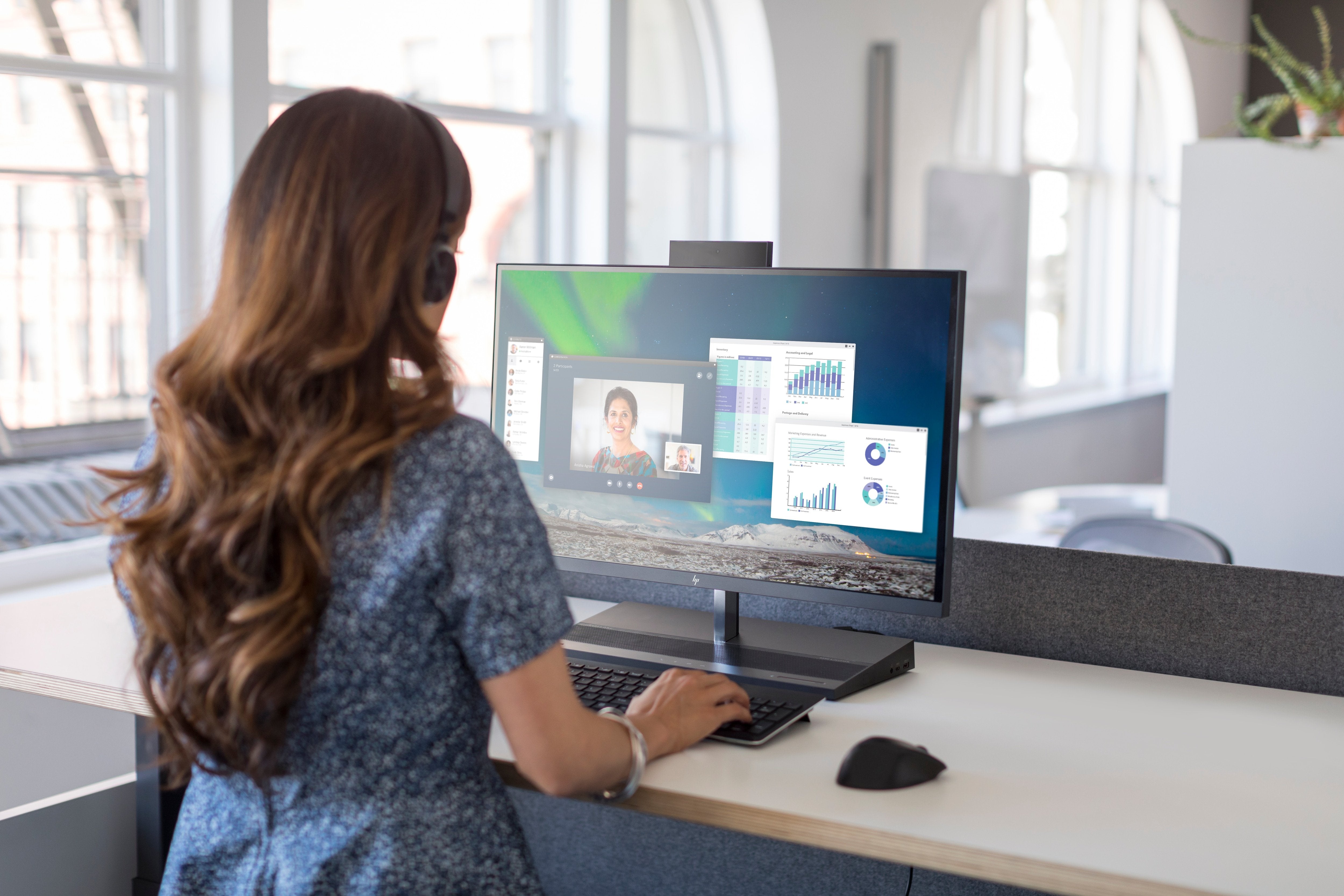 Teclado Inglés Inalámbrico Hp Premium Para Europa