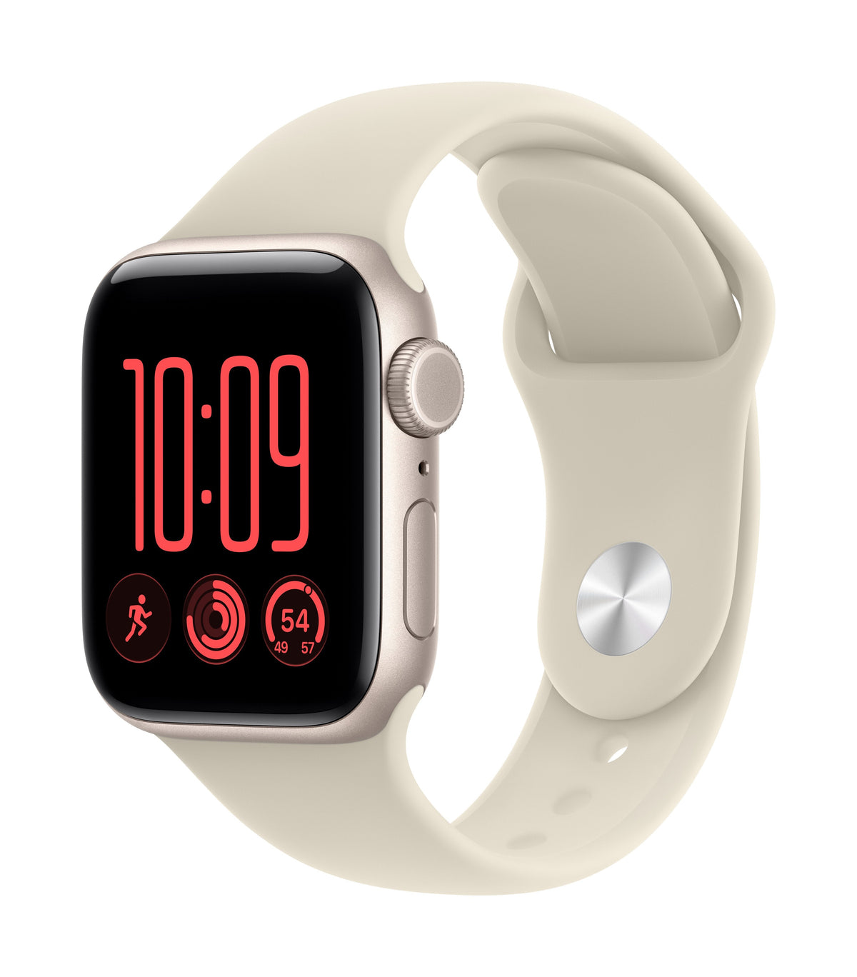 Apple Watch Se3 Gps Cellular 40mm Caja De Aluminio Blanco Estrella Correa Deportiva Arena S M