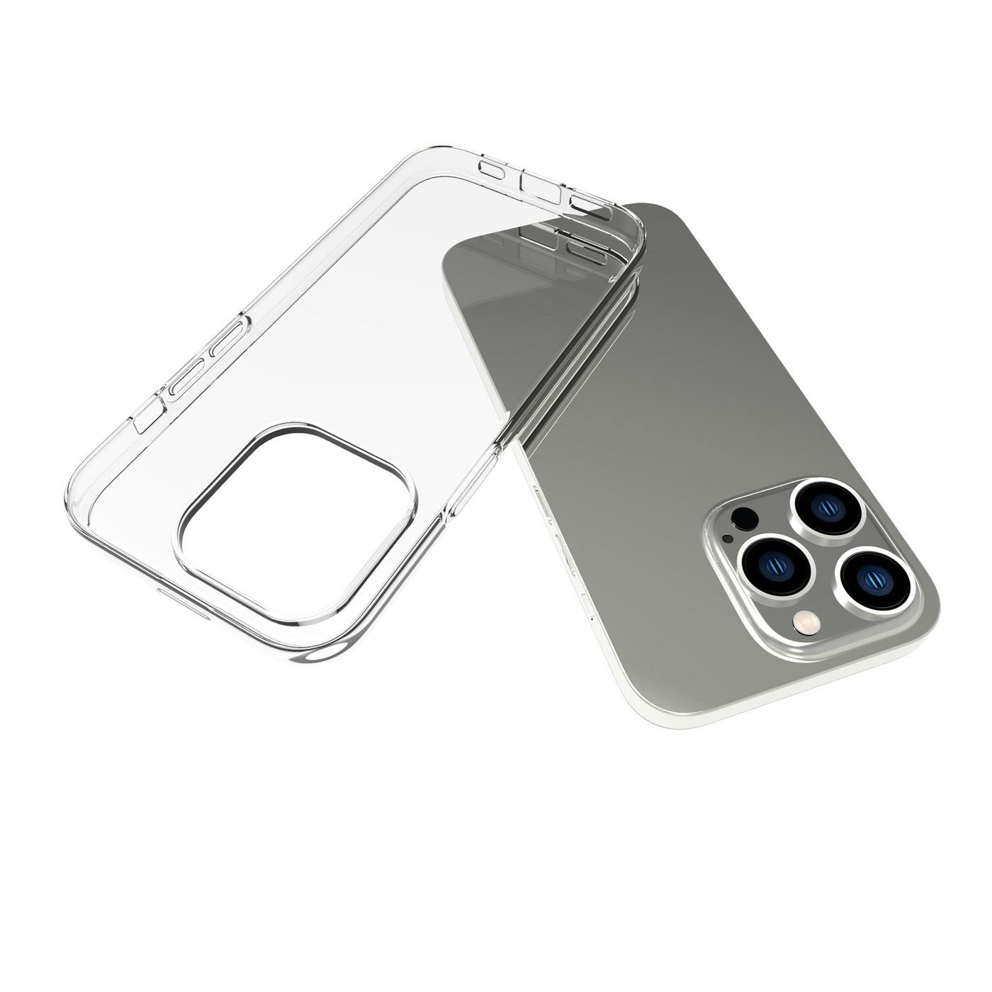 Estuff Es67100006-Bulk Funda Para Iphone 14 Pro (6.1") Transparente