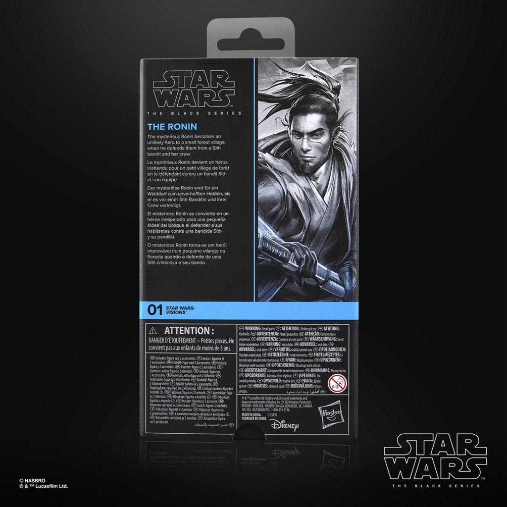 Figura Hasbro Star Wars The Black Series Visions The Ronin